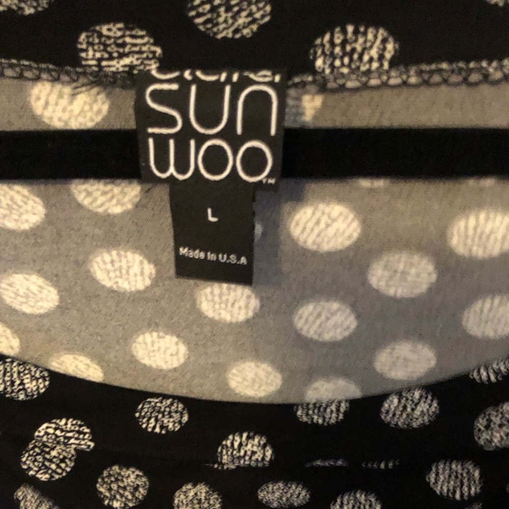 Black women large blouse